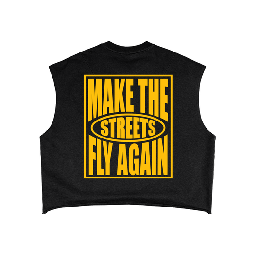 Sause "Make The Streets Fly Again" Boxy sleeveless Tank