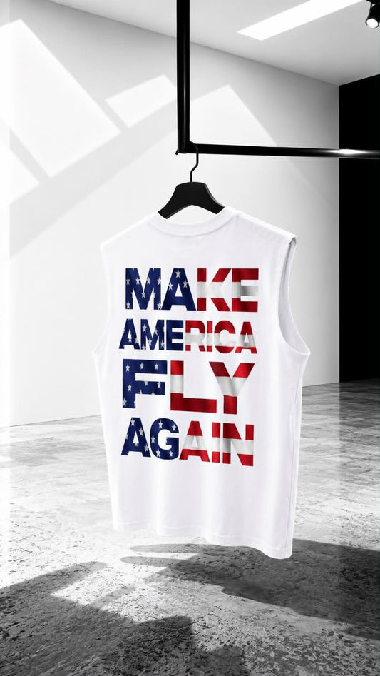 Make America Fly Again Cut Off Sleeve
