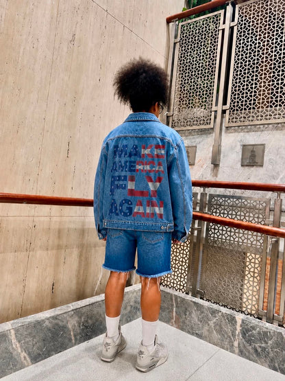 Sause America Vintage Wash Denim Jacket