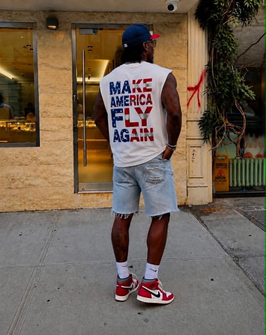 Make America Fly Again Cut Off Sleeve
