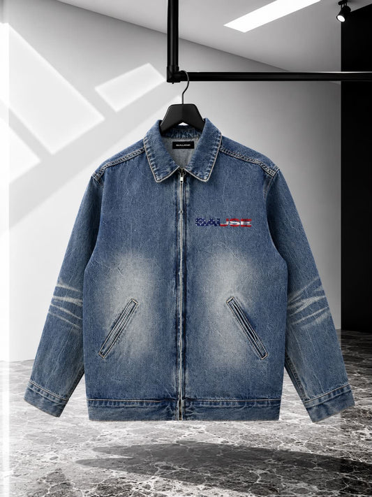 Sause America Vintage Wash Denim Jacket